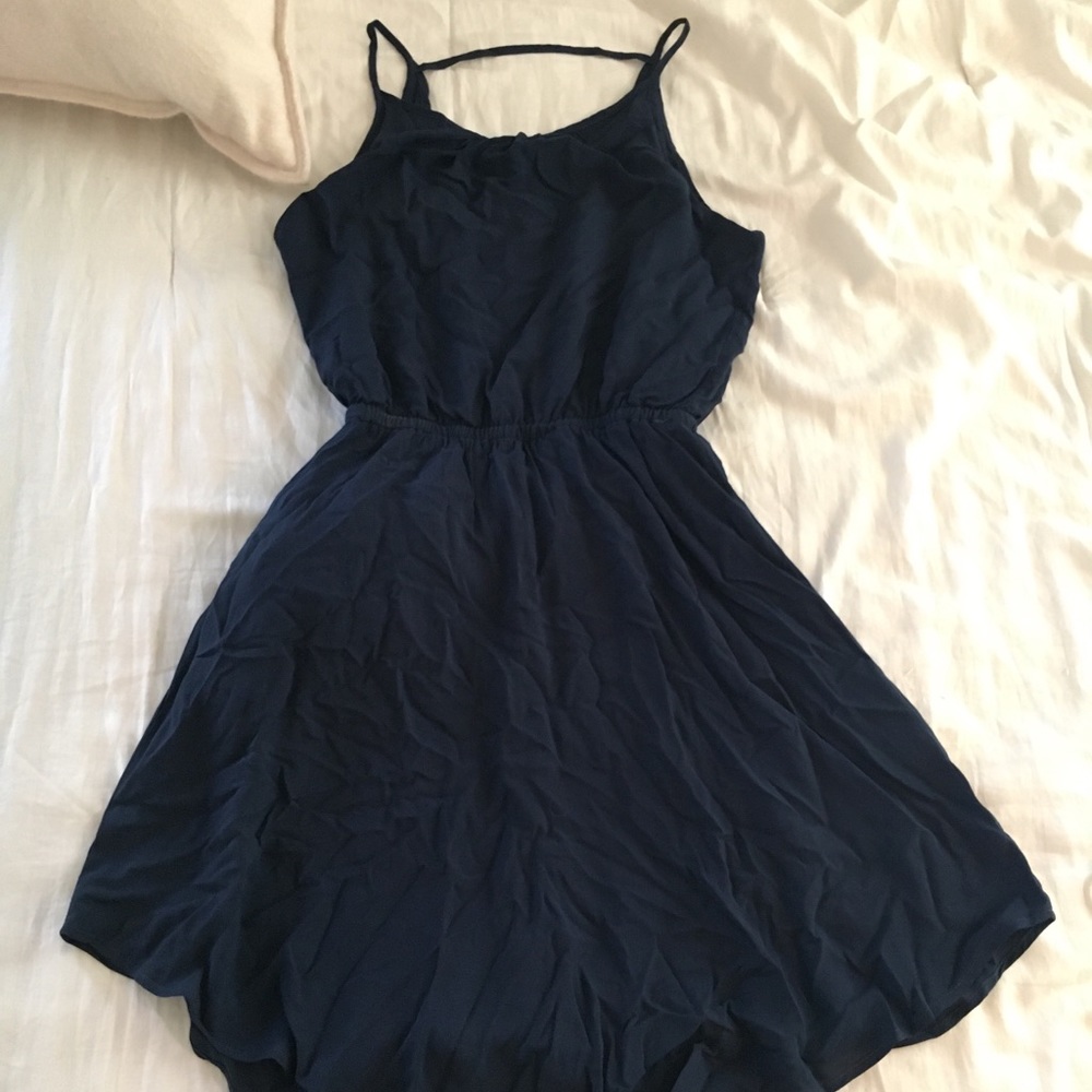 Navy Blue Dress - Picture 4 of 7